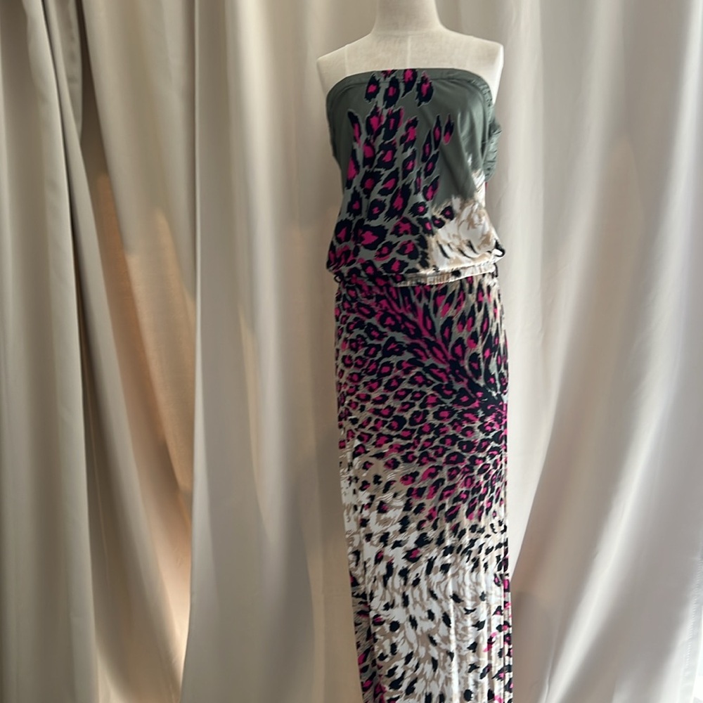 Stunning Tibi silk jersey strapless dress Small - needs new elastic at top